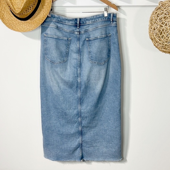 Reitmans Maxi Denim Skirt waist size 30 inches - Picture 8 of 9